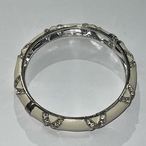 White clasp bracelet